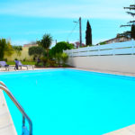 La piscine de la maison d'hotes "La bastide de la Dougue" à Congenies